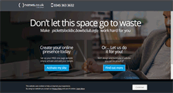 Desktop Screenshot of pickettslockibc.bowlsclub.info