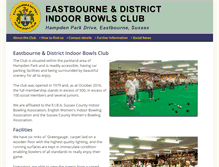 Tablet Screenshot of eastbourneindoor.bowlsclub.info