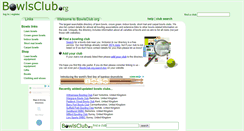 Desktop Screenshot of bowlsclub.org